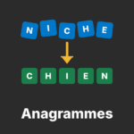Jeu Anagrammes