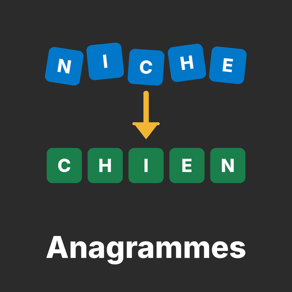 Jeu Anagrammes