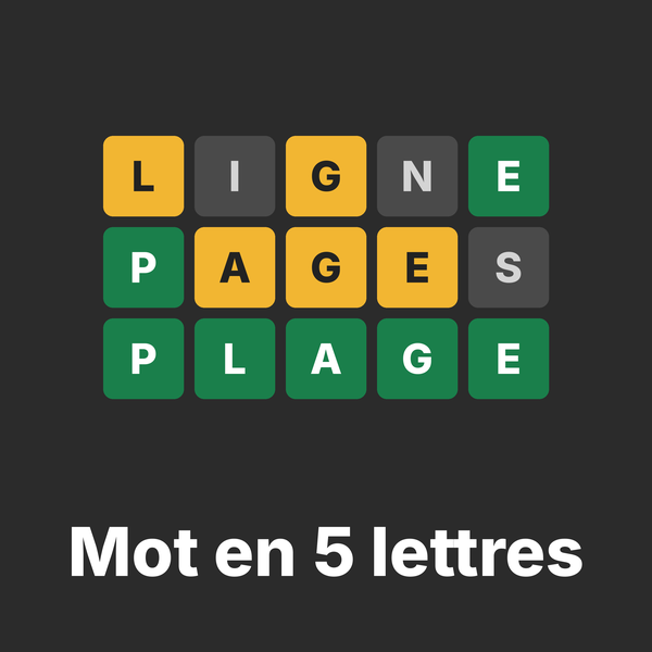 Jeu Mot en 5 lettres